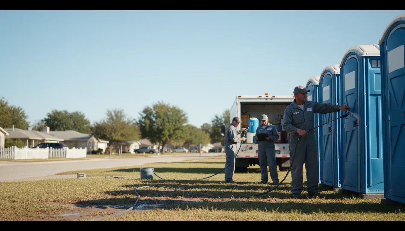 Long-Term Portable Toilet Rental in Panther Burn, MS near me
